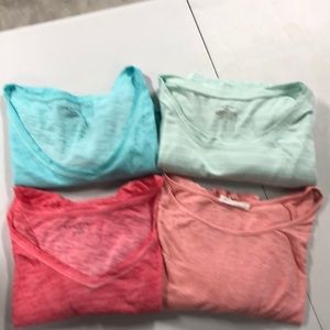 Short sleeve tees (4)